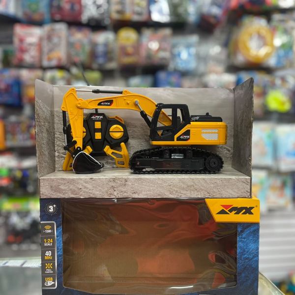 Excavadora a control remoto 5 canales