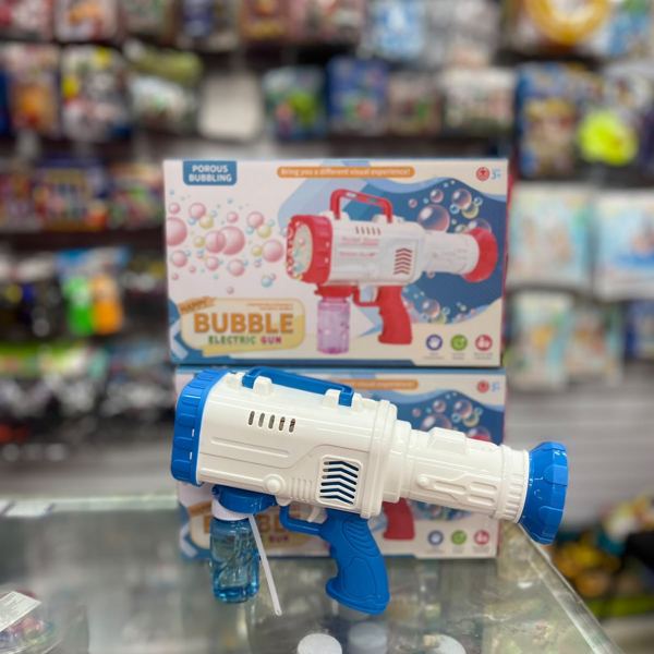Pistola de burbujas eléctrica