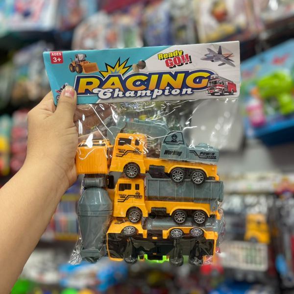 Set de camiones de construcción