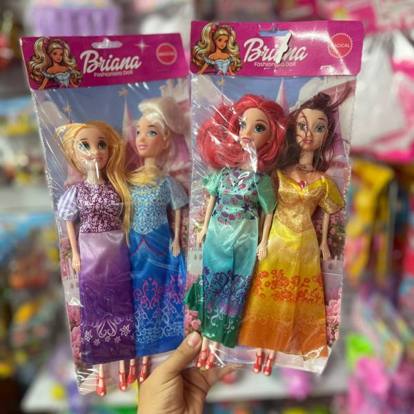Set de 2 muñecas princesas