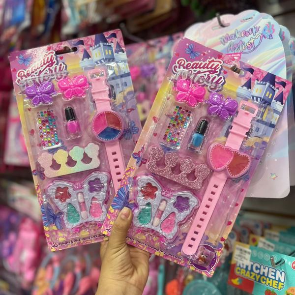Set de maquillaje con reloj Beauty Story