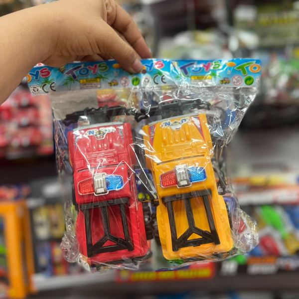 Set de 2 carros de impulso