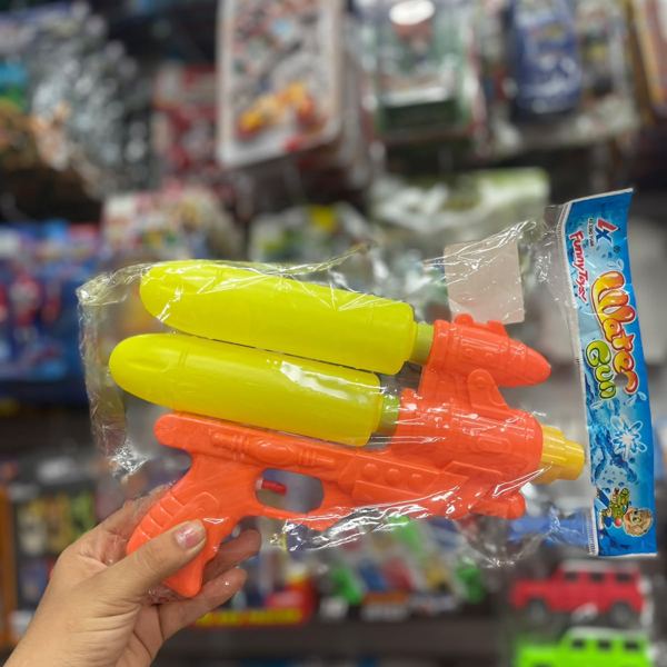 Pistola de agua de doble tanque