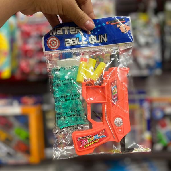Pistola lanza bolas de agua