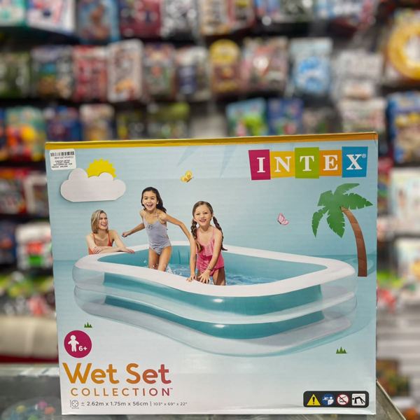 Piscina inflable Intex rectangular grande