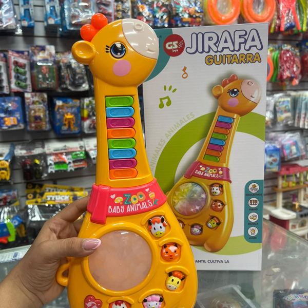 Guitarra musical jirafa