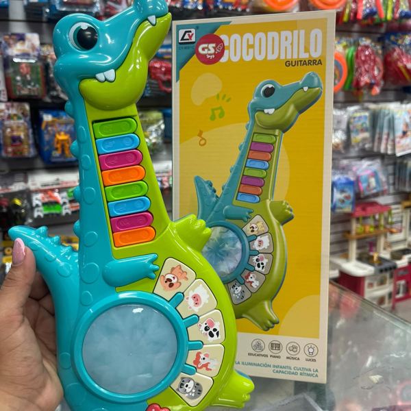 Guitarra musical cocodrilo