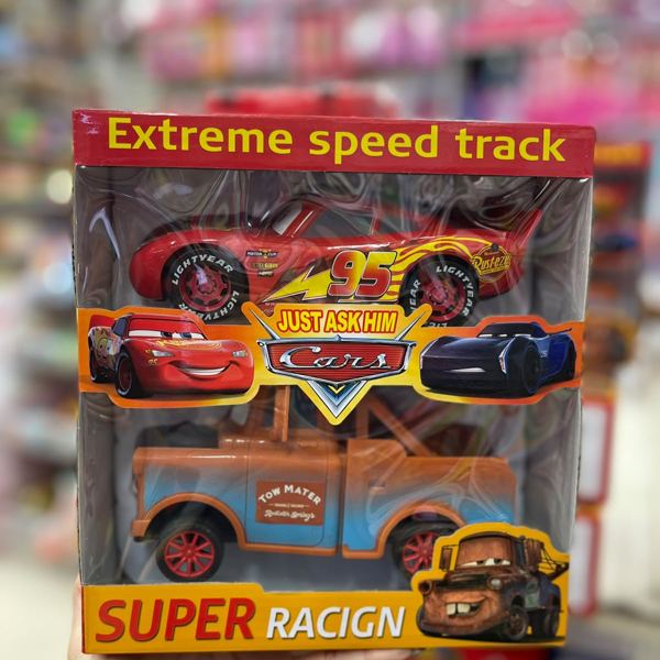 Set de carros de impulso Super Racing