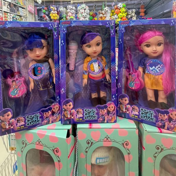 Set de 3 muñecas Cool Girl