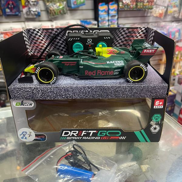 Carro Fórmula 1 a control remoto con humo