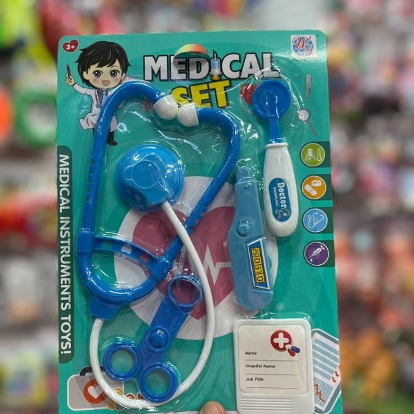 Set médico azul