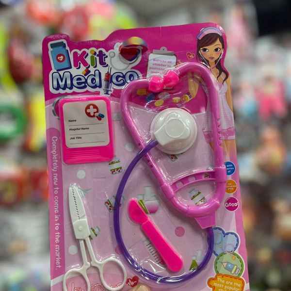 Kit médico rosado