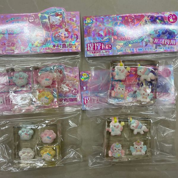 Juguetes antiestrés mini en caja