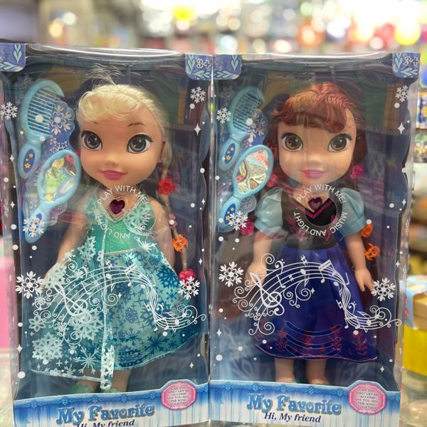 Muñecas princesas de invierno