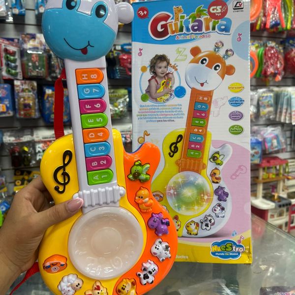 Guitarra musical vaca