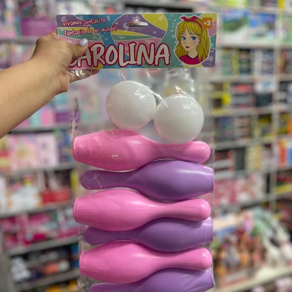 Set de bolos Carolina
