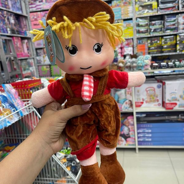 Muñeco de trapo musical niño