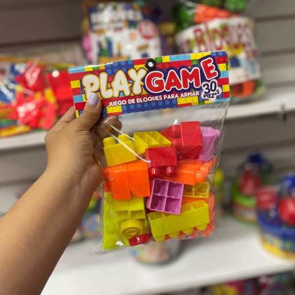 Bolsa de bloques de construcción Play Game