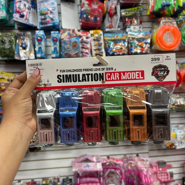 Set de camionetas a escala Simulation