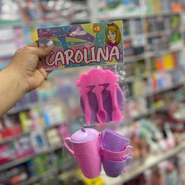 Juego de té Carolina con jarra