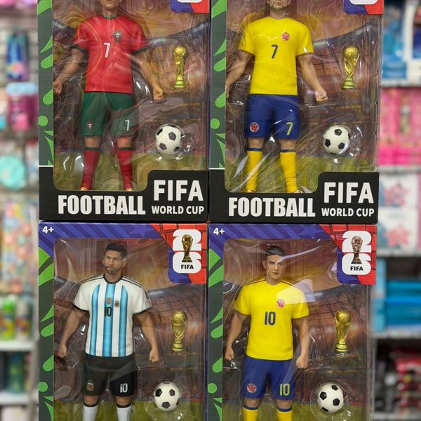Figuras de futbolistas