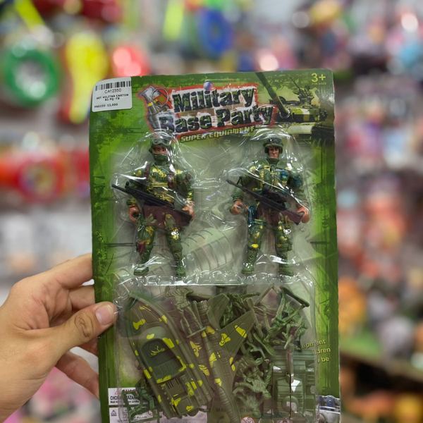 Set de soldados Military Base Party