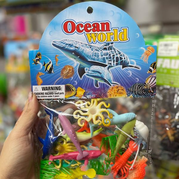 Bolsa de animales marinos Ocean World